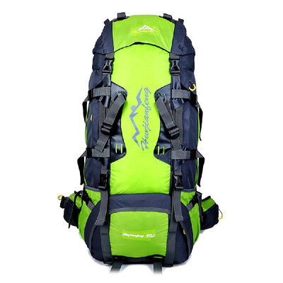 

80L Backpack Internal Frame Outdoor Water Resistant Backpack Climbing Fishing Hiking Daypack Camping Outdoor Trekking Mountaineeri