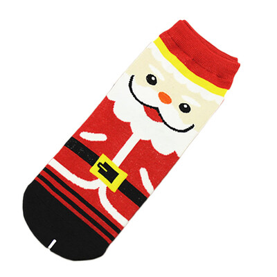 

Cute Xmas Hot Personality Women Soft Cute Santa Gift Winter Personality Women Winter Socks Cotton Stylish Gift Warm Socks Deer