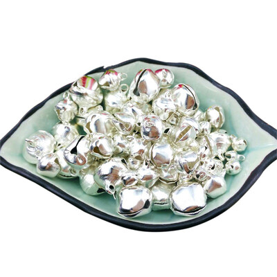 

300 pcslot Iron Loose Beads Small Jingle Bells Christmas Decoration Pendants DIY Crafts Handmade Accessories H2