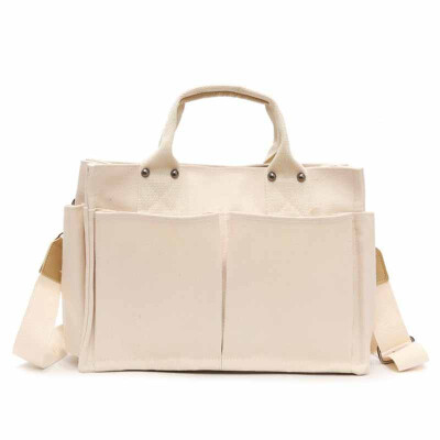 

Women Fashion Casual Solid Color All-match Messenger Bag Pocket Big Capacity Durable Shoulder shoulder bagfashion casual bag