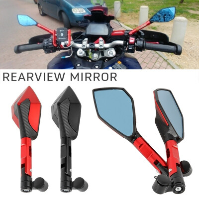 

Universal Motorcycle Glass Mirrors Sports Rearview Mirrors Racer Scooter Motorcycle Accessories