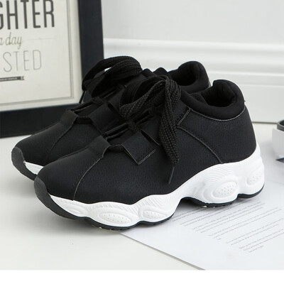 

Fashion 2018 Casual Shoes Woman spring Comfortable Breathable Women White shoes Female Platform Sneakers Women Chaussure Femme