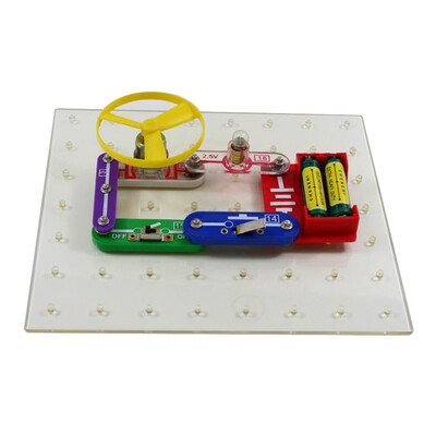 

YIWULAFlying Saucer Smart Light DIY Electronics Kit Blocks Science Educational Toy