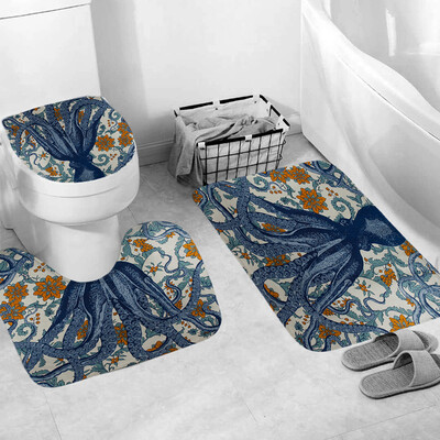 

〖Follure〗3pcs Non-Slip Fish Scale Bath Mat Bathroom Kitchen Carpet Doormats Decor