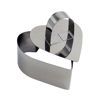 

Stainless Steel Cake Ring Portable Small Mousse Cake Ring Kitchen Baking Supplies1