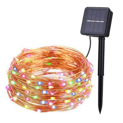 

100LEDs Outdoor Solar Powered Fairy String Light for DIY Party Halloween Christmas Wedding Decoration
