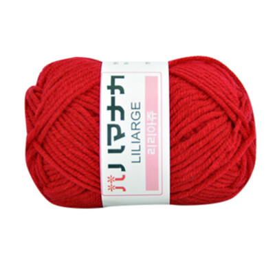 

Gobestart 1PC 25g Chunky Colorful Hand Knitting Milk Cotton Crochet Knitwear Wool A