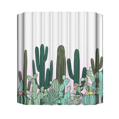 

Toponeto New Waterproof Shower Curtain with 12 Hooks 3D Printed Bathroom Polyester