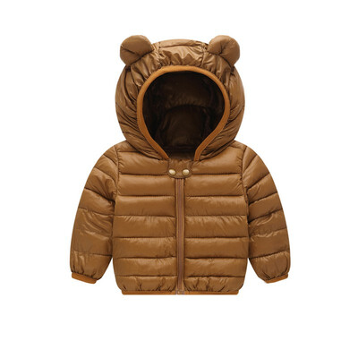 

Baby Girls Jacket 2018 Autumn Winter Boys Jacket For Girls Coat Kids Warm Hooded Outerwear Coat For Boys Jacket Children Clothes