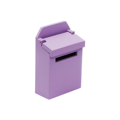 

Siaonvr Miniature Wooden Furniture Colorful Outside Postbox Mailbox For 112 Dollhouse