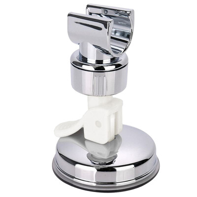 

〖Follure〗Shower Head Handset Holder Chrome Bathroom Wall Mount Adjustable Suction Bracket