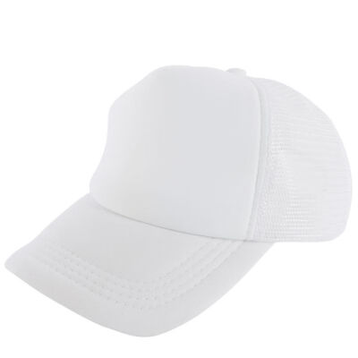 

2019 Attractive Unisex Casual Hat Solid Baseball Cap Trucker Mesh Blank Visor Hat Adjustable