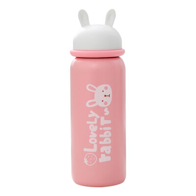 

Exquisite Cute Rabbit Insulation Water Bottle Stainless Steel Leak-Proof Vacuum Flasks Portable Thermos