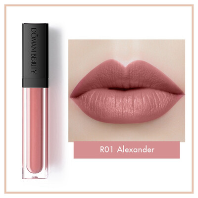 

Women Matte Lip Glaze Moisturizing Non-stick Cup Velvet Lip Gloss Lipstick Makeup
