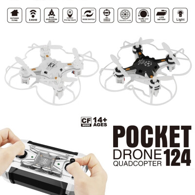 

New Pocket Drone 4CH 6Axis Gyro RC Helicopter Mini Drones