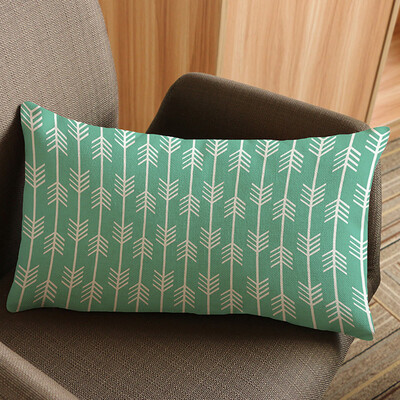 

〖Follure〗Arrow Printing Sofa Bed Home Decoration Festival Pillow Case Cushion Cover A