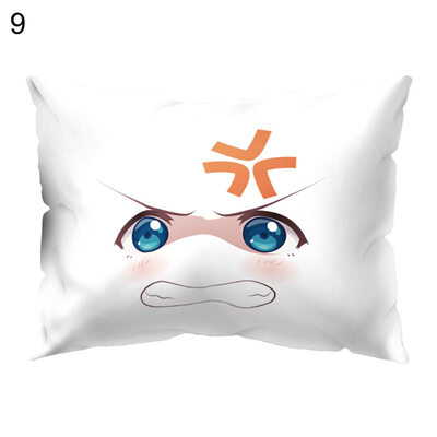 

Cute Facial Expression Pillow Case Cushion Cover Sofa Bed Car Cafe Office Decor