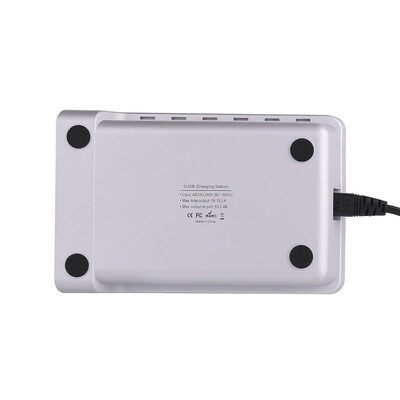 

Multi-ports Multifunctional Portable Intelligent Phone Universal Home Office Desktop Tablet USB Charging Station Hub Charging Dock