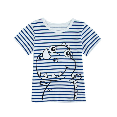 

Baby Boy Girl T-Shirt Short Sleeve Cartoon Printed T-Shirts For Kids Tops Tees T-Shirts Casual Blouse