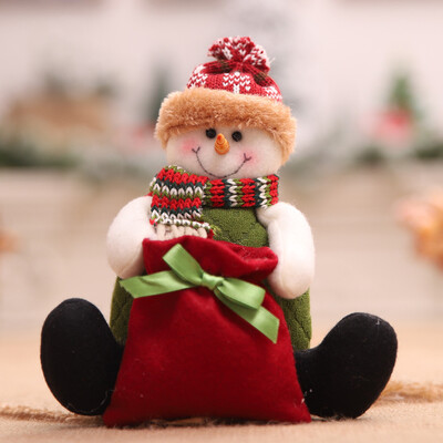 

Tailored Christmas Doll Portable Apple Bag Childrens Candy Bag Santa Claus Gift Bag