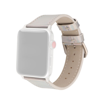 

〖Follure〗Bling Glitter Leather Wrist Replacement Strap Watch Band For Apple iwatch 4 44mm