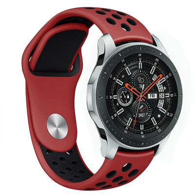 

SANXING two-tone silicone belt watch belt 18400
