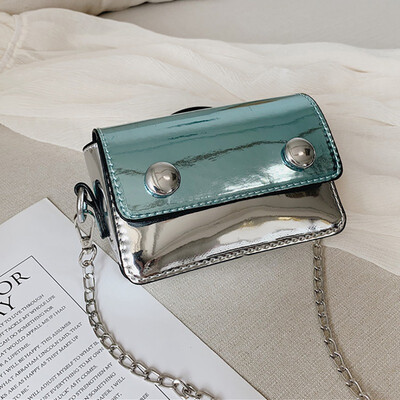

1PC Children Cute Hasp Design Cross-body Handbag Fashion Girls Kids PU Shoulder Messenger Bag