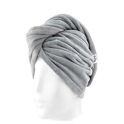 

Women Solid Color Concise Dry Hair Cap Coral Velvet Thick Water Absorption Quick-drying Towel