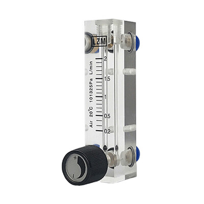 

Water Treatment 02-20GPM 1-7LPM Panel Type Water Flow Meter Tool&Adjustable Knob LZM-4T