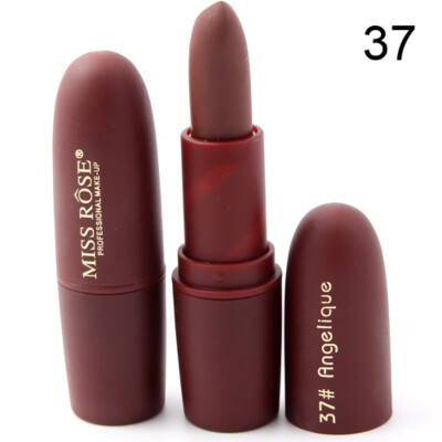 

Natural Sexy Red Lips Matte Velvet Lipstick Pencil Cosmetic Long Lasting Makeup Nude Brown Matte Lipstick Hot Sale