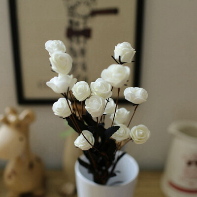 

Artificial Flowers For Decoration Rose Peony Silk Small Bouquet Flores Party Spring Wedding Decoration Mariage Fake Flower
