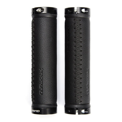 

Fiber Leather MTB Mountain Bike Bicycle Handlebar Grips Cycling Lock-On Ends