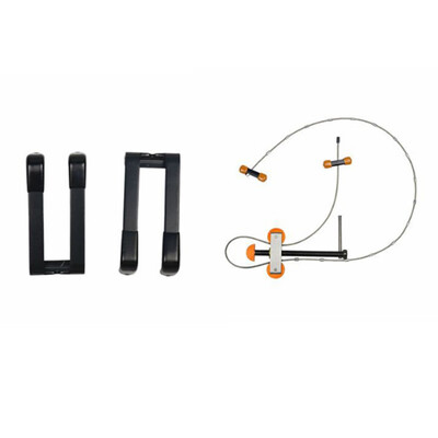 

Universal Compound Bow Aluminum Press & Quad Bracket Hunting Archery Arrow US