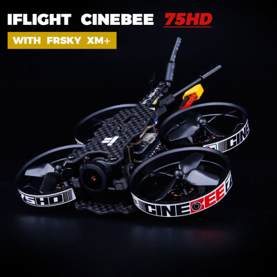 

Tailored iFlight CineBee 75HD Indoor FPV Racing Drone Quadcopter 75mm Whoop WFS-A8S V2