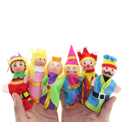 

Gobestart 6PCS Finger Toys Hand Puppets Christmas Gift Refers To Accidentally