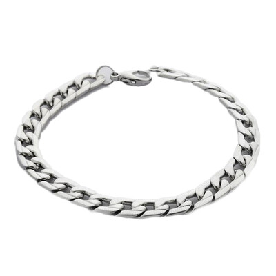 

New Width Necklace For Men Silver Chain Necklace Fashion Men Jewelry