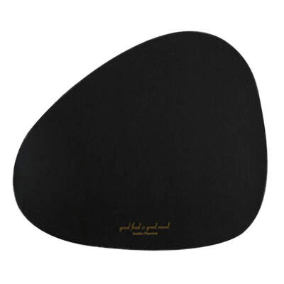 

Nordic Tableware Pad Placemat PU Leather Table Mat Heat Insulation Non-Slip Simple Placemats Disc Khaki Bowl Coaster Kitch