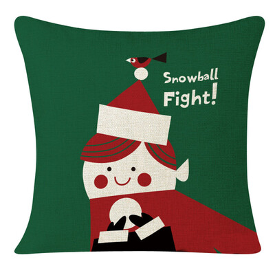 

Tailored Christmas Series Sofa Bed Home Decoration Section Pillowcase Holiday Xmas