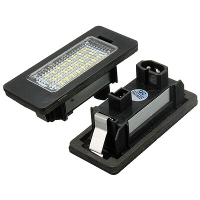 

1 Pair Car LED License Plate Light Replacement for BMW E81 E82 E90 E91 E92 E93 E60 E61 E39 E84 E70 E71