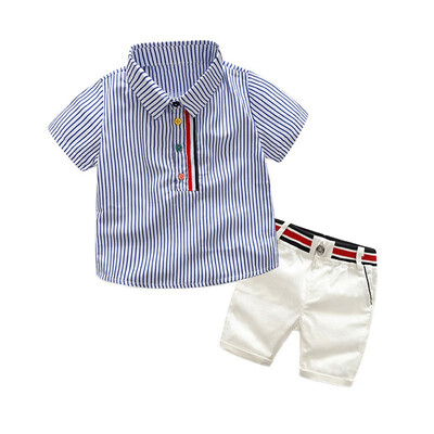 

Summer new Clothing Sets boy Cotton casual children wear Baby Boys T-shirt Shorts Pants 2 Pcs Clothes Sets