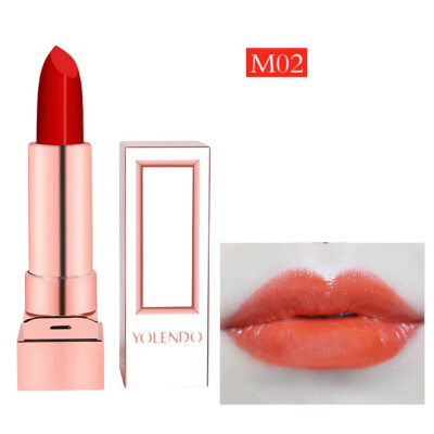 

Sexy Red Matte Velvet Lipsticks Color Cosmetics Pigments Waterproof Long Lasting Moisturizing Lipstick Lips Beauty new arrival