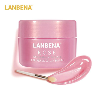 

LANBENA Lip Mask Nourishing Moisturizing Lips Cream Lip Balm Deep Hydrating Anti-Aging Lips Care
