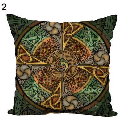 

45x45cm Mandala Pattern Throw Pillow Case Cushion Cover Home Sofa Bed Car Decor