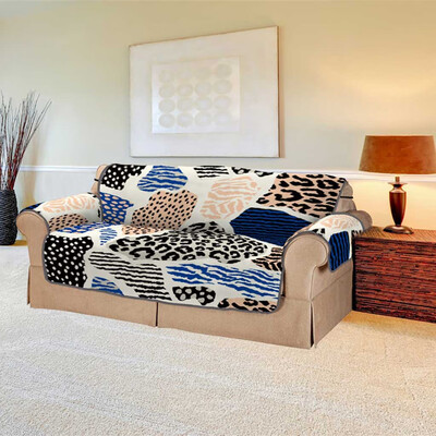 

Toponeto Anti-Slip Quilted Sofa Couch Cover Chair Pet Dog Kids Mat Furniture Protector