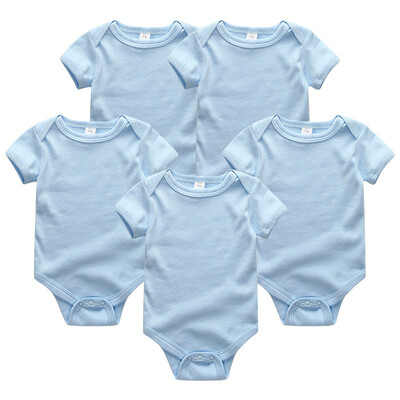 

5PCSLot Baby Bodysuits Newborn For Babies 0-12M Infant Baby Girls Clothes Jumpsuit Rompers Baby Boys Clothes Clothing Sets Cotton