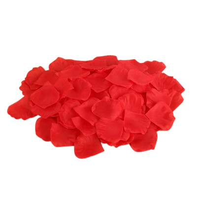 

1 Bag 100pcs Simulation Rose Petals Fake Petals Wedding Birthday Creative Props Wedding Room And Bed Atmosphere Layout Supplies