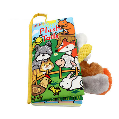 

〖Follure〗Baby Kids Intelligence Development Cloth 3D Animal Tail Book Educational Toy