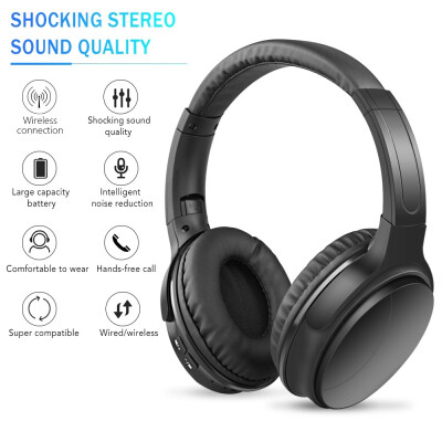 

Newest 6S Bluetooth Headphones Wireless Bluetooth 41 Heavy Bass Stereo Folding Auriculares with Mic