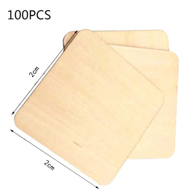 

Diy Painted Wood Chip Green Blank Plaque Creative Decorative Board