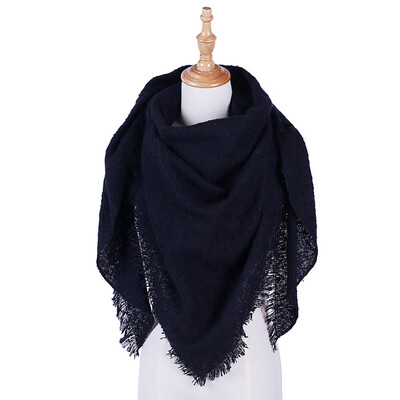 

Gobestart Womens Pashmina Shawl Wrap Scarf Solid Color Cashmere Shawl Loose Sweater